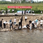 今天，通江放流“鱼宝宝”50余万尾