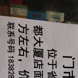 位于金都大厦壹帆超市旁空门市出租